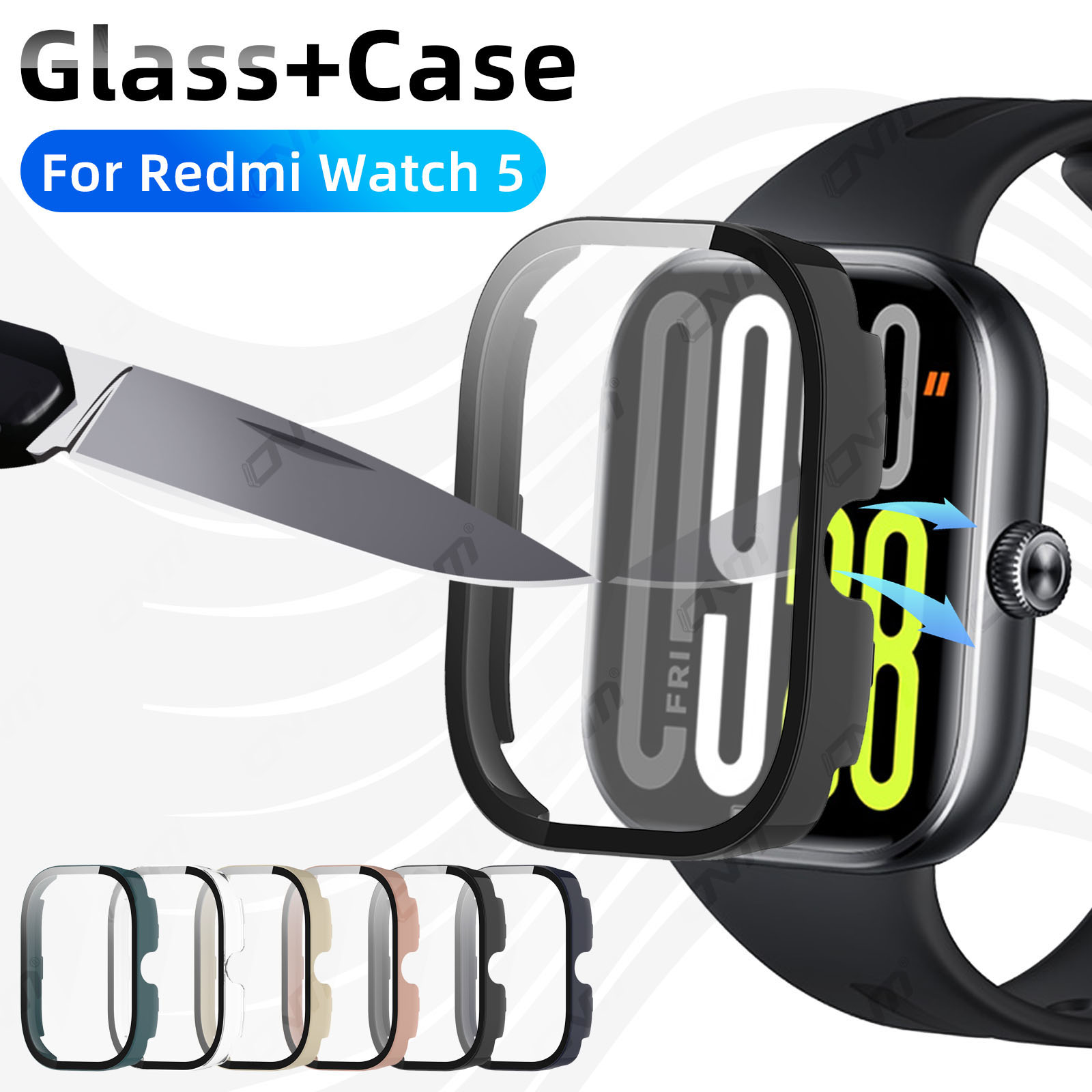 Watch Redmi - Glass+Case for Xiaomi Redmi Watch 5