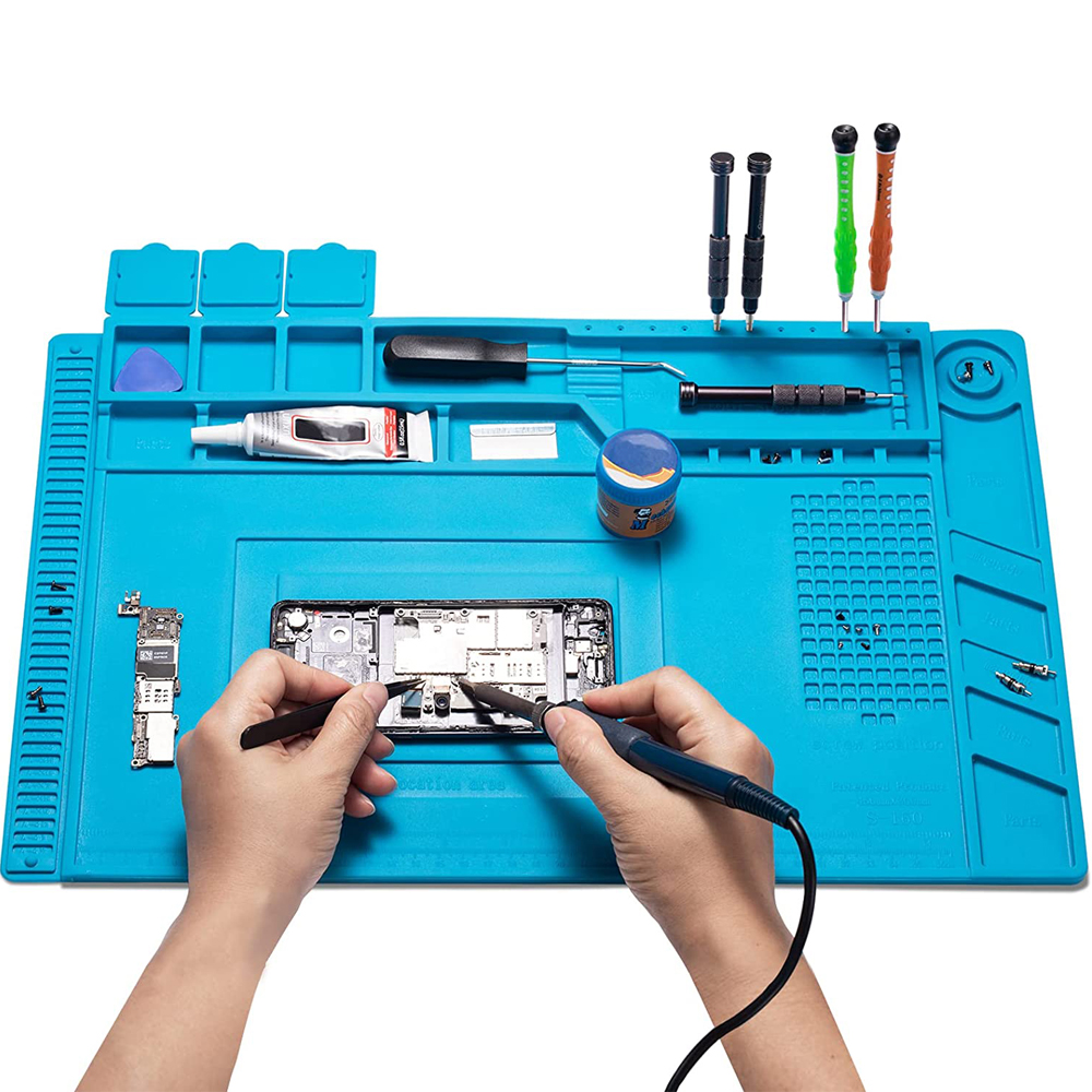 Anti-Magnetic Watch - Soldering Station Mat Silicone Work Mat