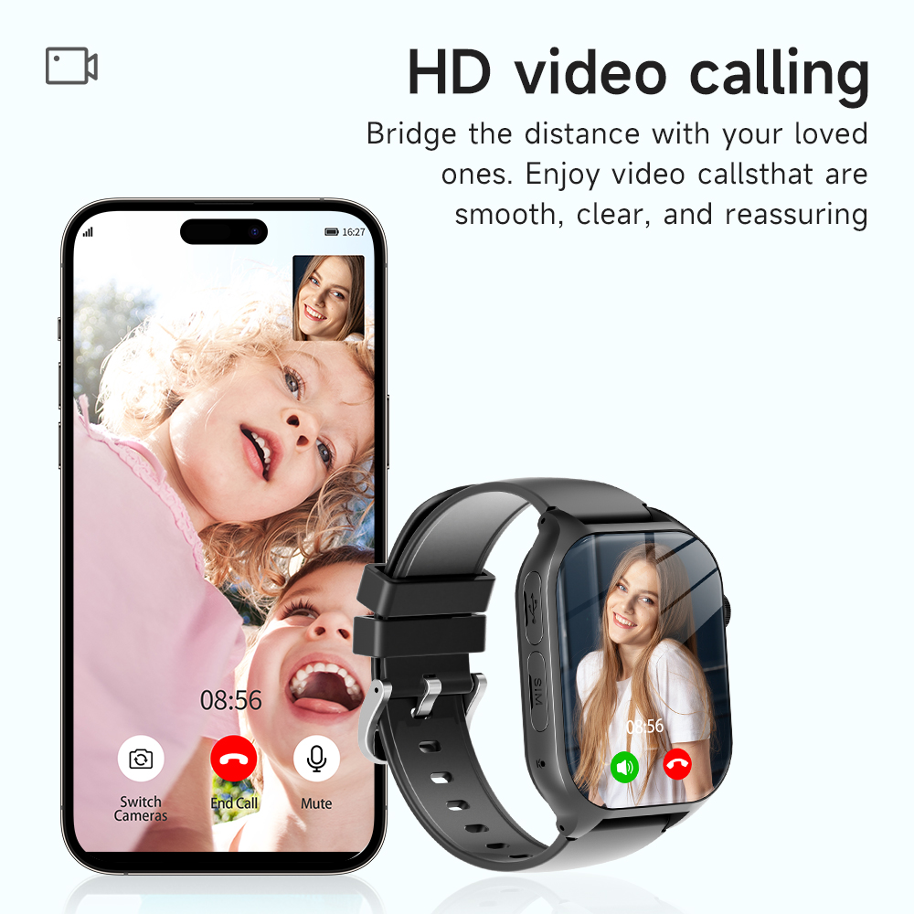 Smartwatch Watches Gift For Boys With Gps - 696 Smart Watches 4G Kids GPS