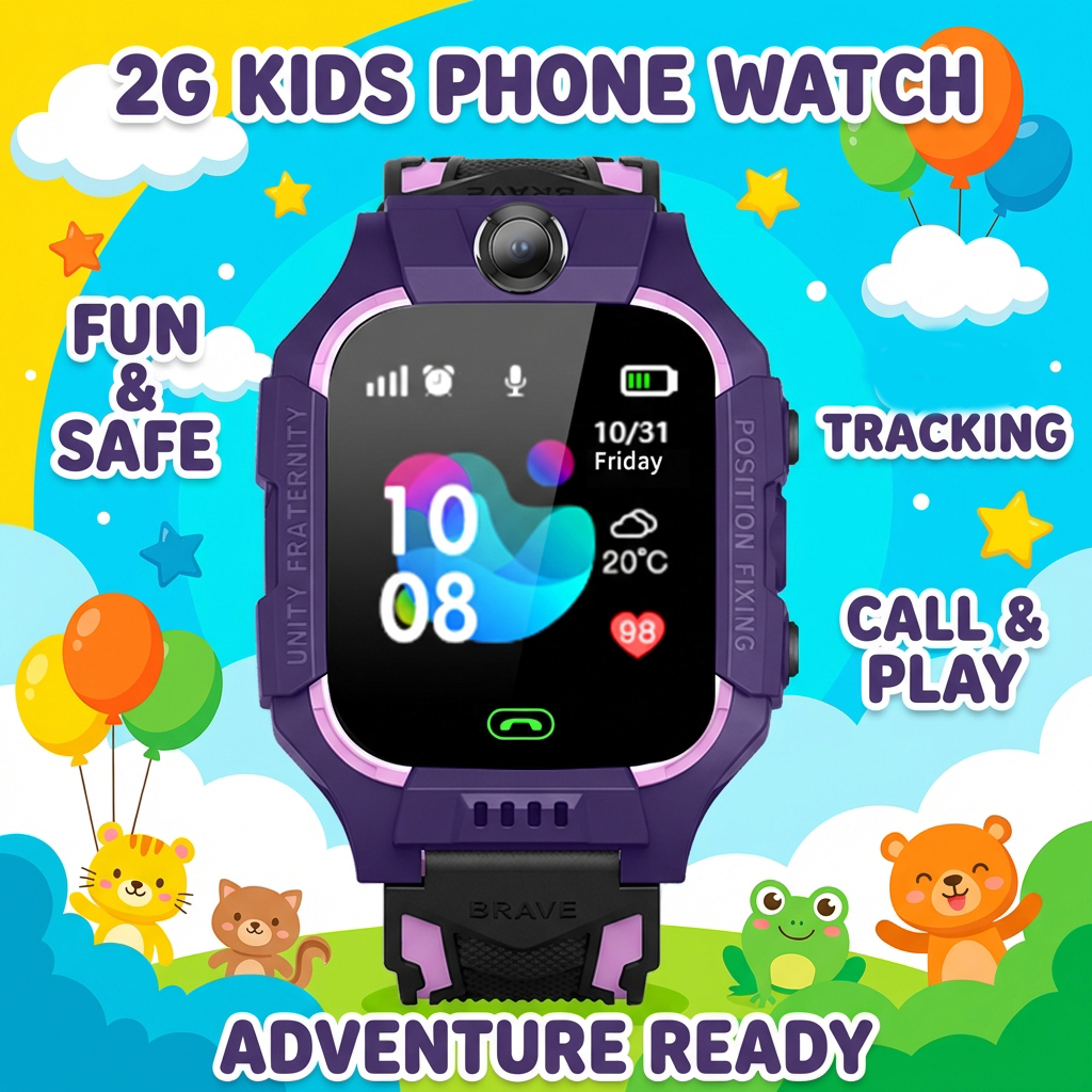 Smartwatch Watches For Kid Boy Waterproof - Smart Watch Kids 2G Postion Tracker