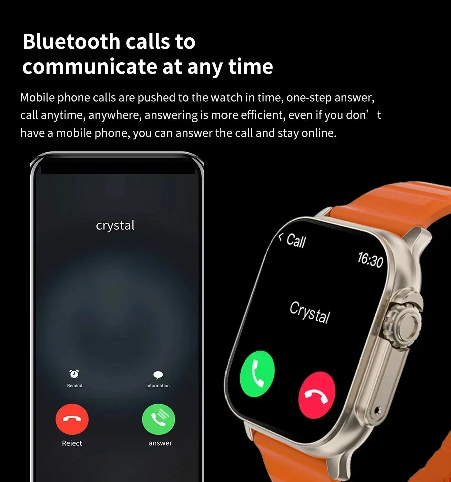 New Watch T10 Ultra Smart Watc - Smartwatch Watches For Men With Gps 评论和价格