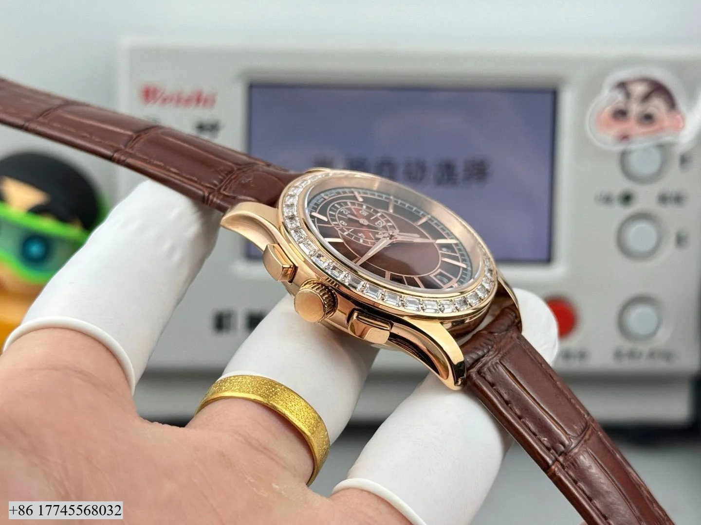 High-end Designer Style Busine - Leather Watch Strap 评论和价格