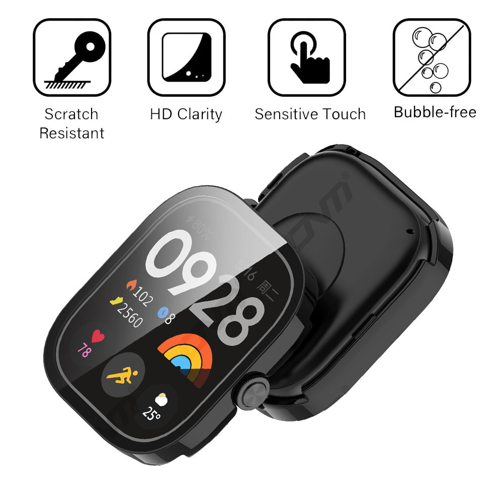 Glass+Case for Xiaomi Redmi Wa - Watch Redmi 评论和价格