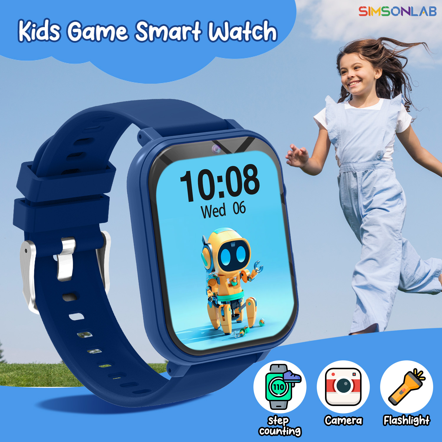 Kids Smart Watch Games Camera  - Smartwatch Watches For Kid Boy Waterproof 评论和价格