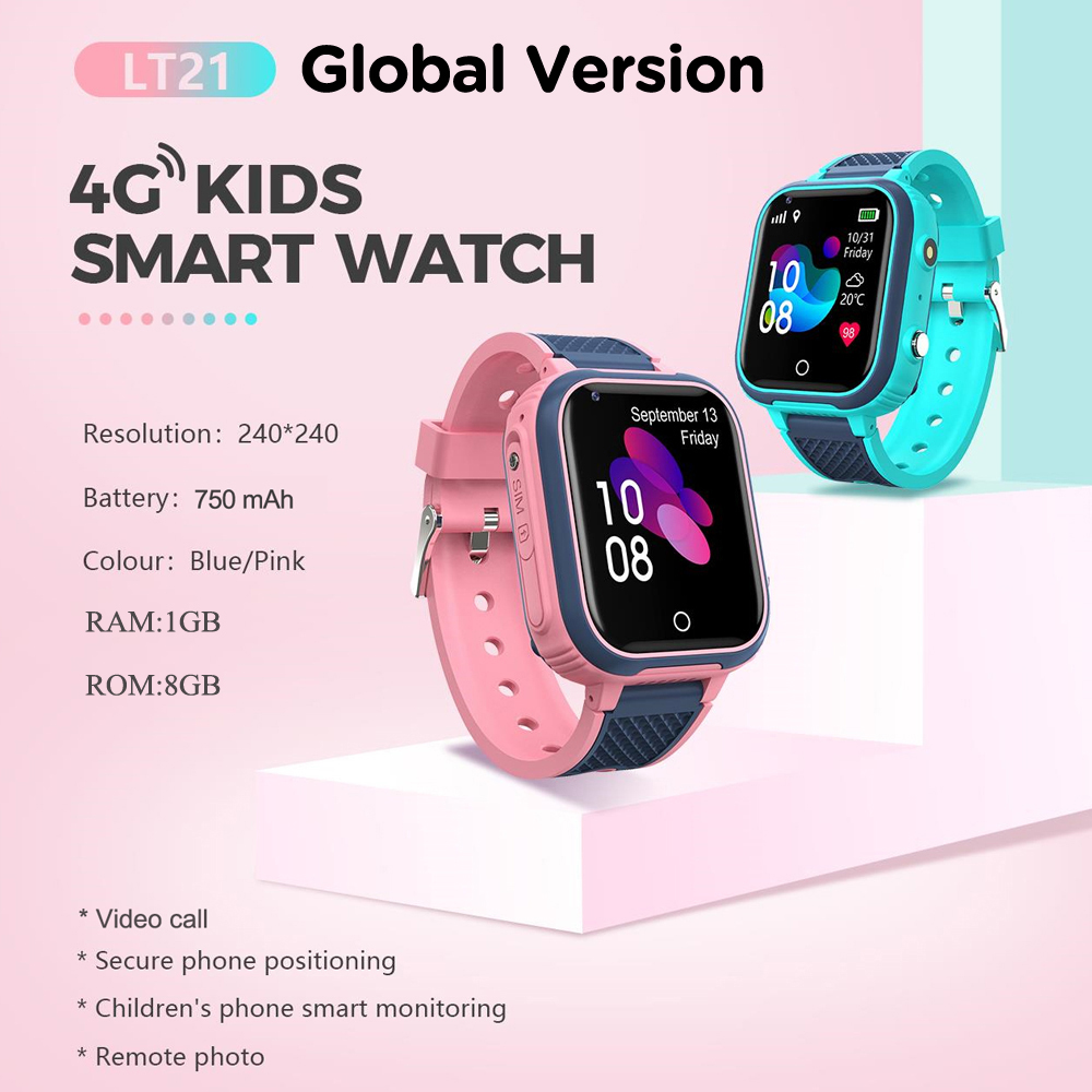 New Smart Watch Kids 4G GPS Tr - Smartwatch Watches Gift For Boys With Gps 评论和价格