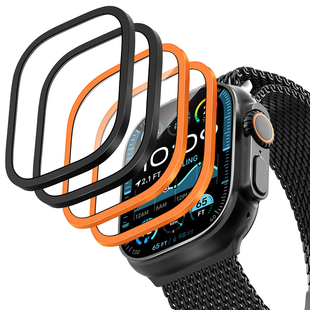 2PCS Titanium Metal Frame for  - Smartwatch Watches For Men 评论和价格