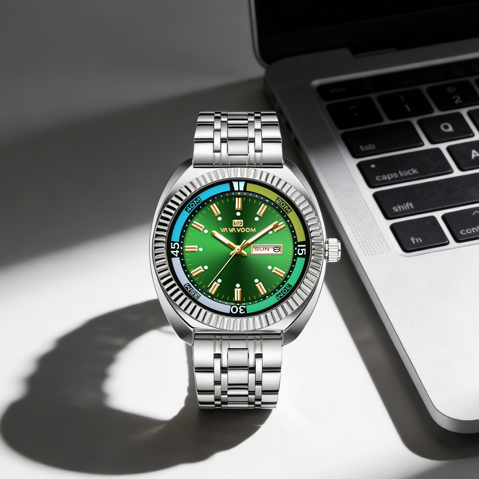 New Gear Ring Steel Strip Watc - Smartwatch Ring Watches 评论和价格