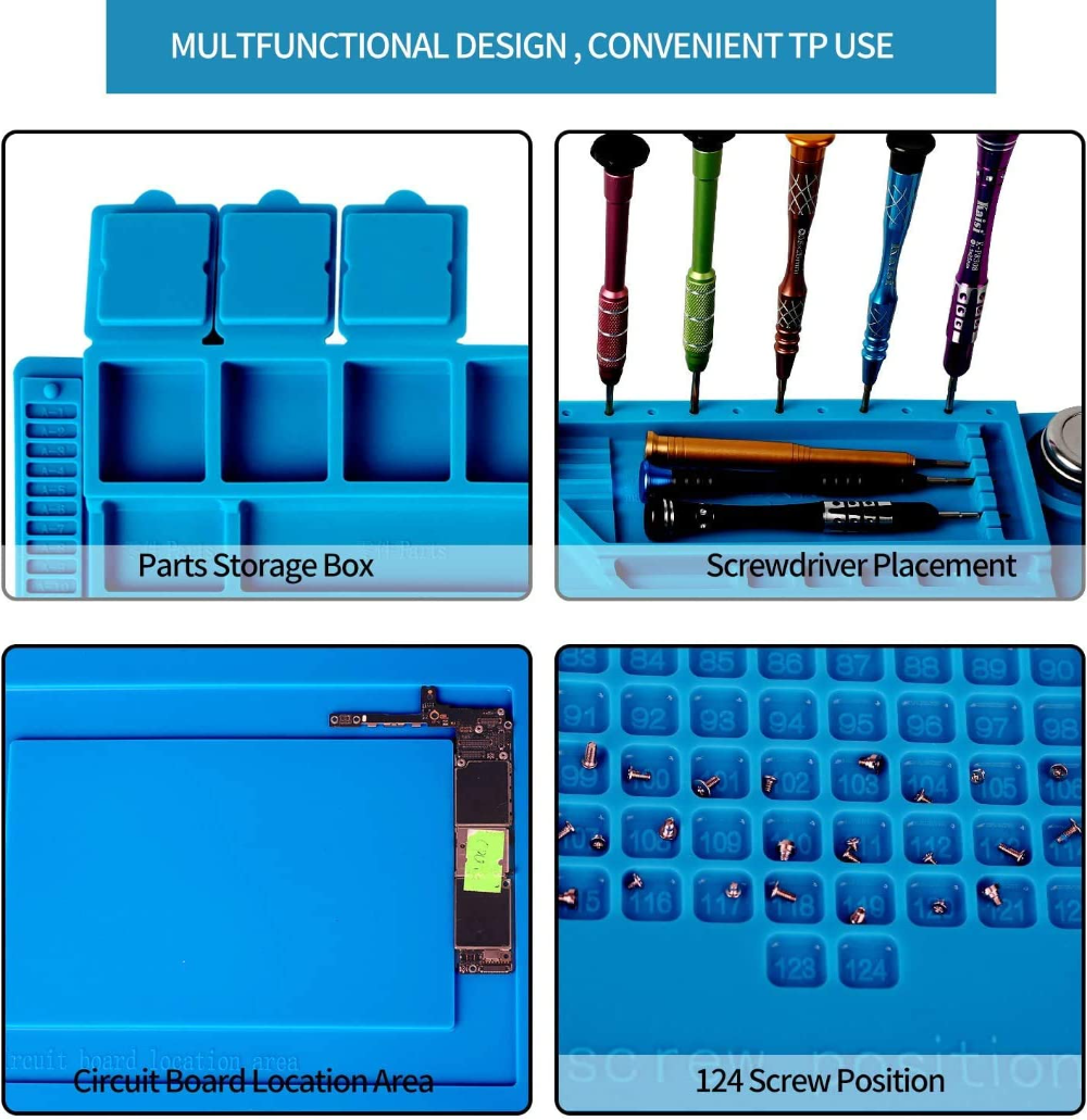 Soldering Station Mat Silicone - Anti-Magnetic Watch 评论和价格