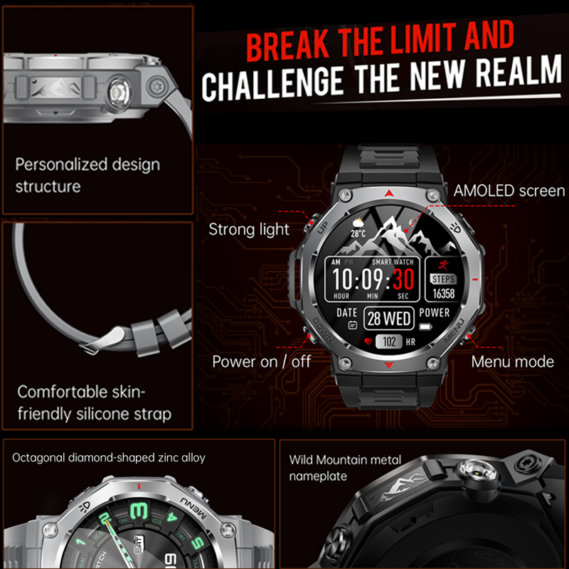 2026 New T-Rex 3 Ultra Outdoor - Smartwatch Watches For Men With Gps 评论和价格
