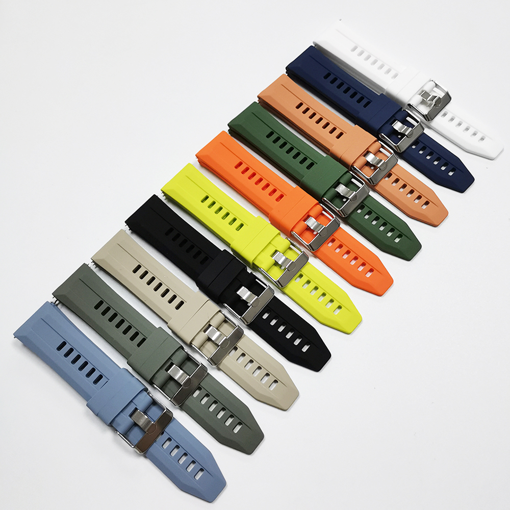 22mm Silicone Strap For Polar  - Titan Watches Smartwatch 评论和价格