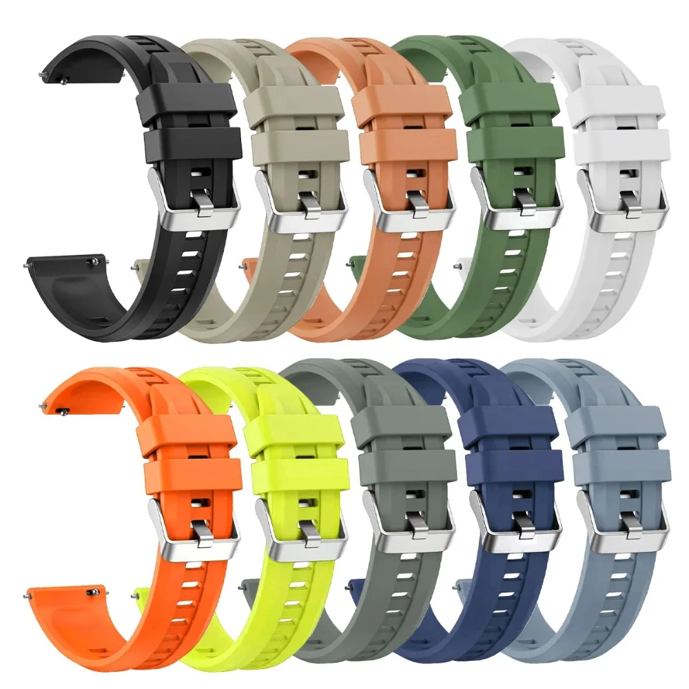 22mm Silicone Strap For Polar  - Titan Watches Smartwatch 评论和价格