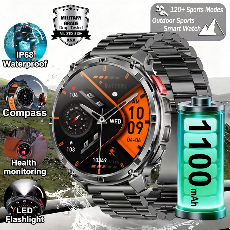 2026 New Military Stratos 4 Ul - Smartwatch Watches For Men With Gps 评论和价格