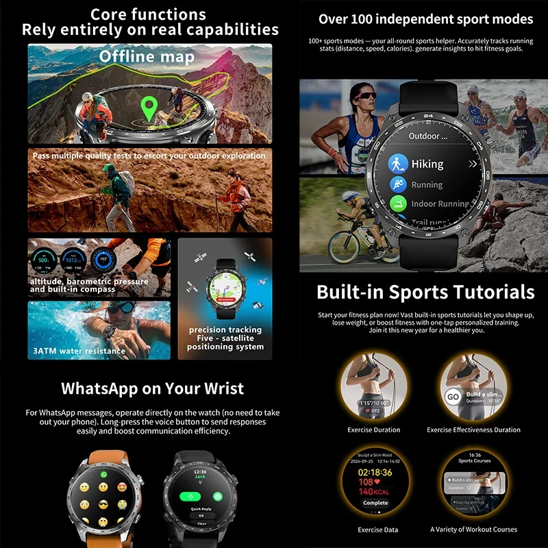 2026 New Men Smart Watch with  - Smartwatch Watches For Men With Gps 评论和价格