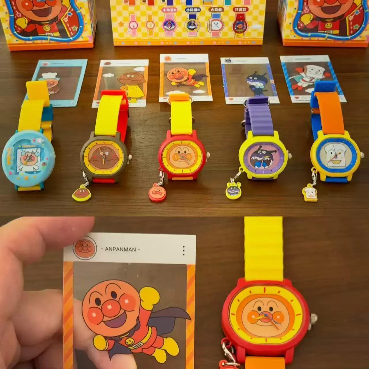 New Anime Goods Anpanman Serie - Leather Watch Strap 评论和价格