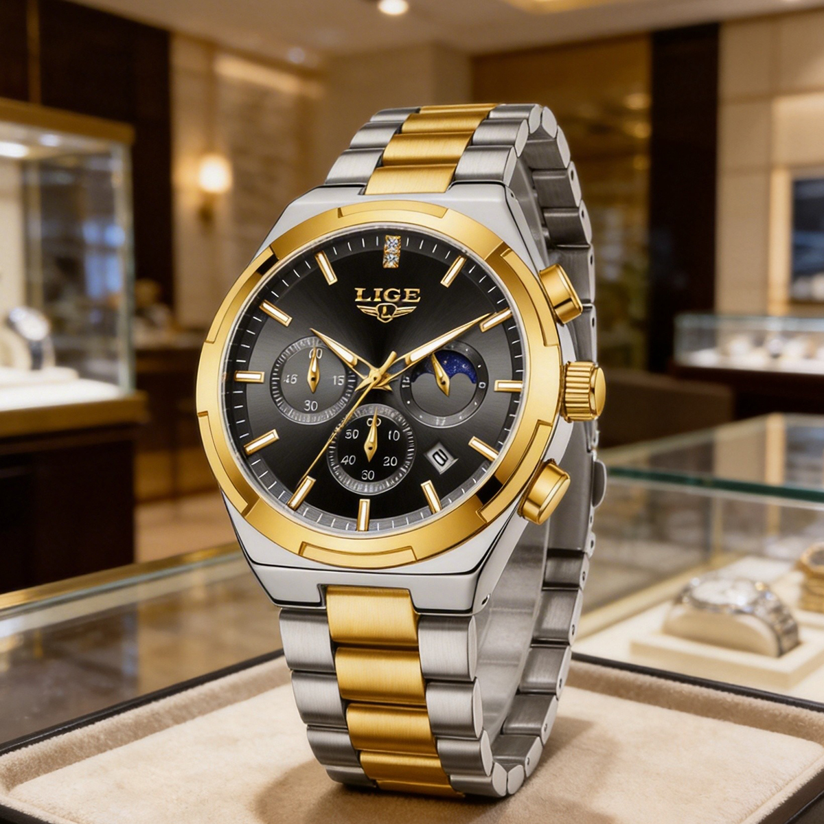 LIGE Top Brand Luxury Watch Wo - Smartwatch Branded Watches For Women 评论和价格
