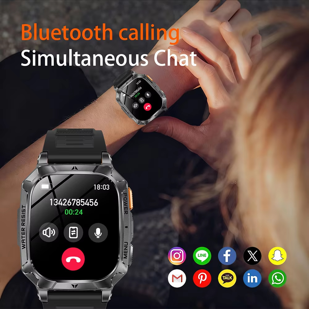 New 2026 Smartwatch Sports HD  - Smartwatch Watches For Men With Gps 评论和价格
