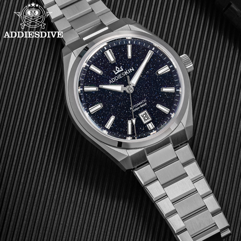 ADDIESKIN K010 Blue Goldstone  - Luminous Dial Face 评论和价格