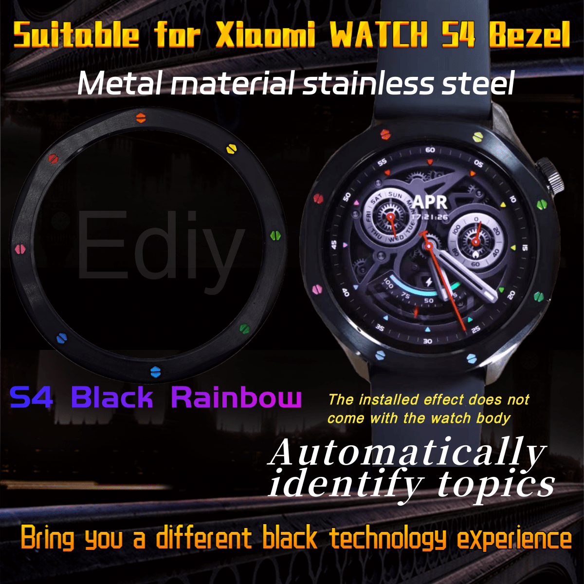 Metal Bezel Ring Watch Bezel S - Watch Esim 评论和价格
