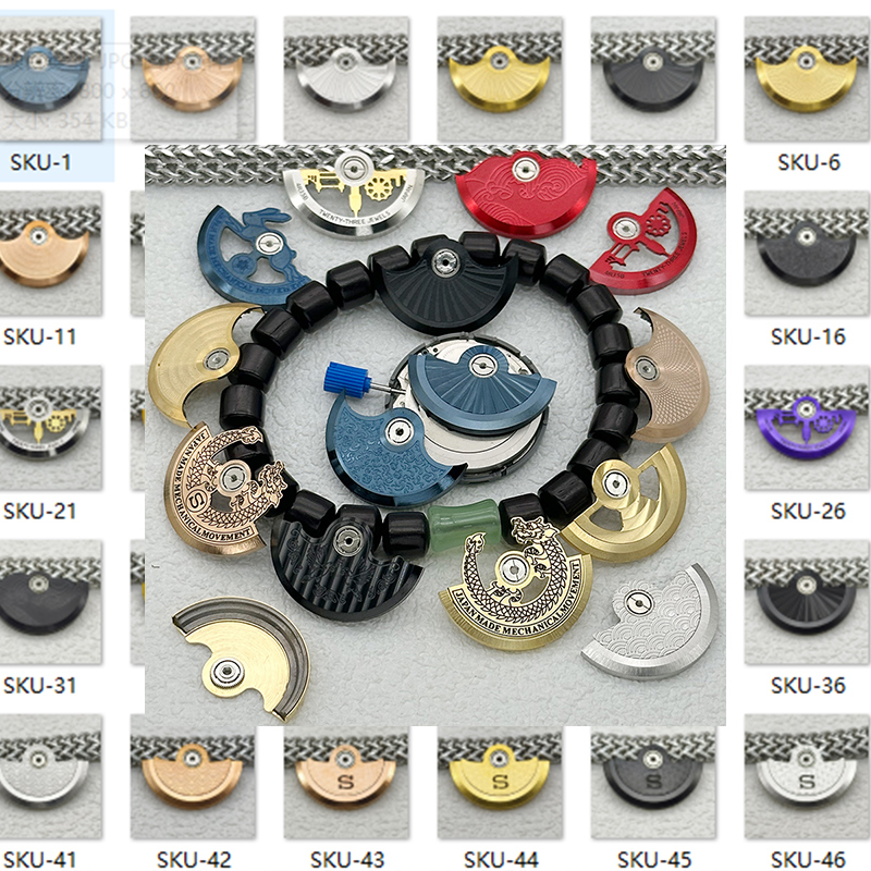 80 Styles NH35 NH36 Automatic  - Watch Movement Rotor 评论和价格
