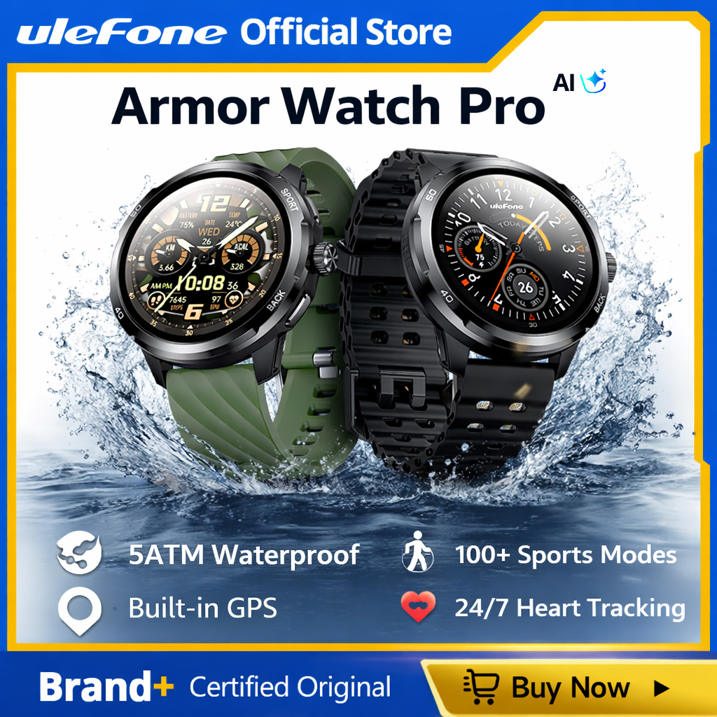 Ulefone Armor Watch Pro Smartw - Smartwatch Watches For Men With Gps 评论和价格