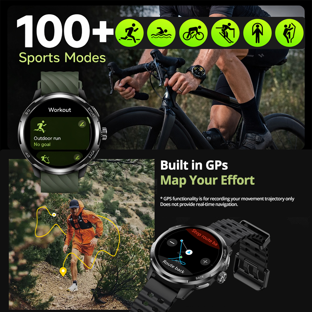 Ulefone Armor Watch Pro Smartw - Smartwatch Watches For Men With Gps 评论和价格