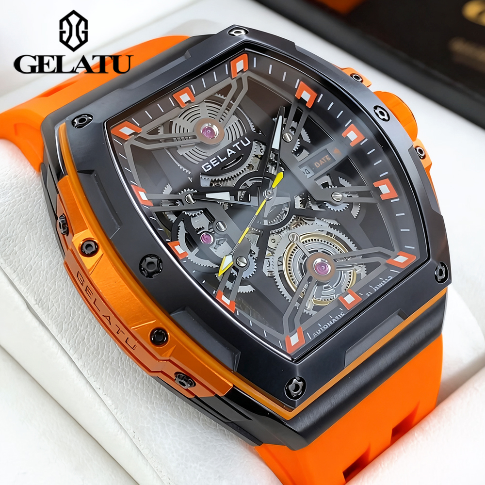 GELATU Men's Watches Trend Fas - Anti-Magnetic Watch 评论和价格