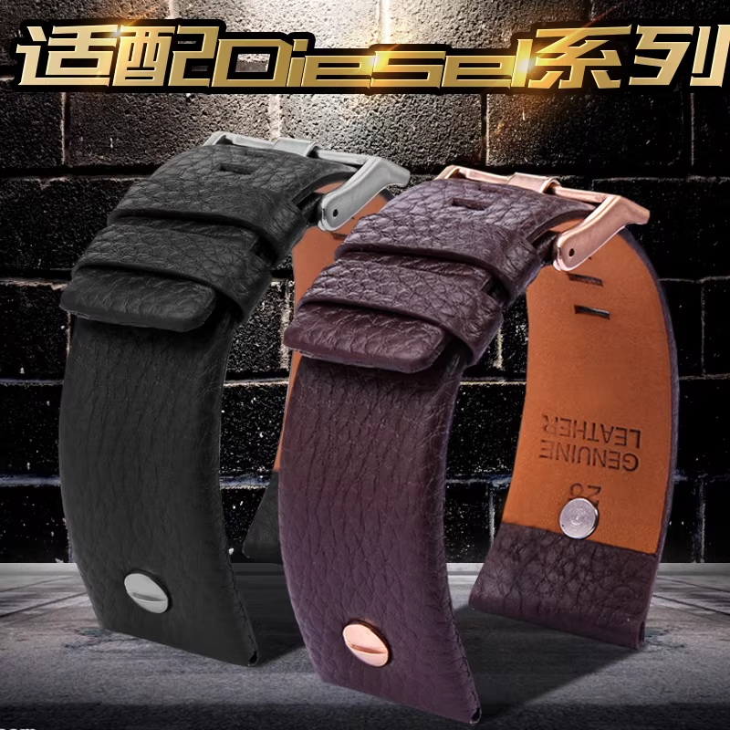 Metal Rivet Watch Band Men Bra - Watch Esim 评论和价格