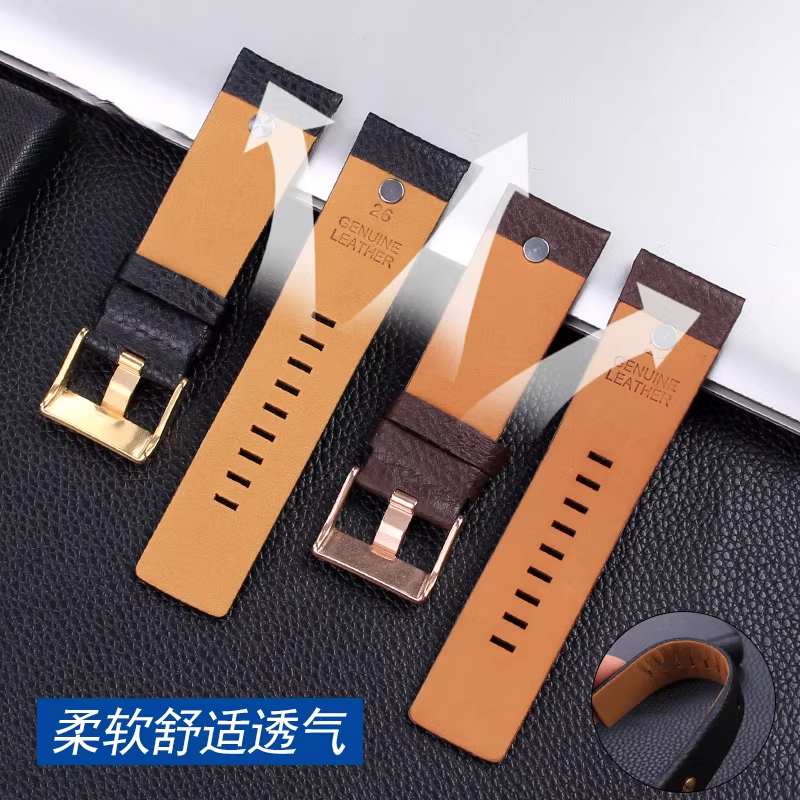 Metal Rivet Watch Band Men Bra - Watch Esim 评论和价格