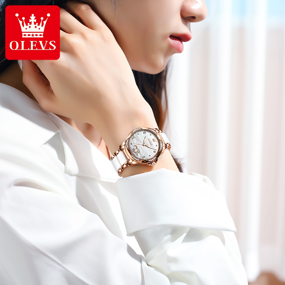OLEVS Elegant Fashion Women's  - Anti-Magnetic Watch 评论和价格