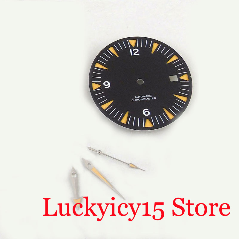 31mm Sandwich Dark blue Black  - Luminous Dial Face 评论和价格