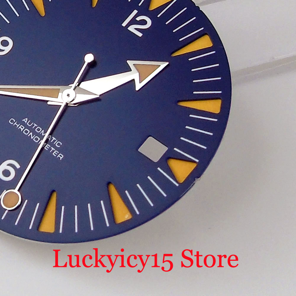 31mm Sandwich Dark blue Black  - Luminous Dial Face 评论和价格