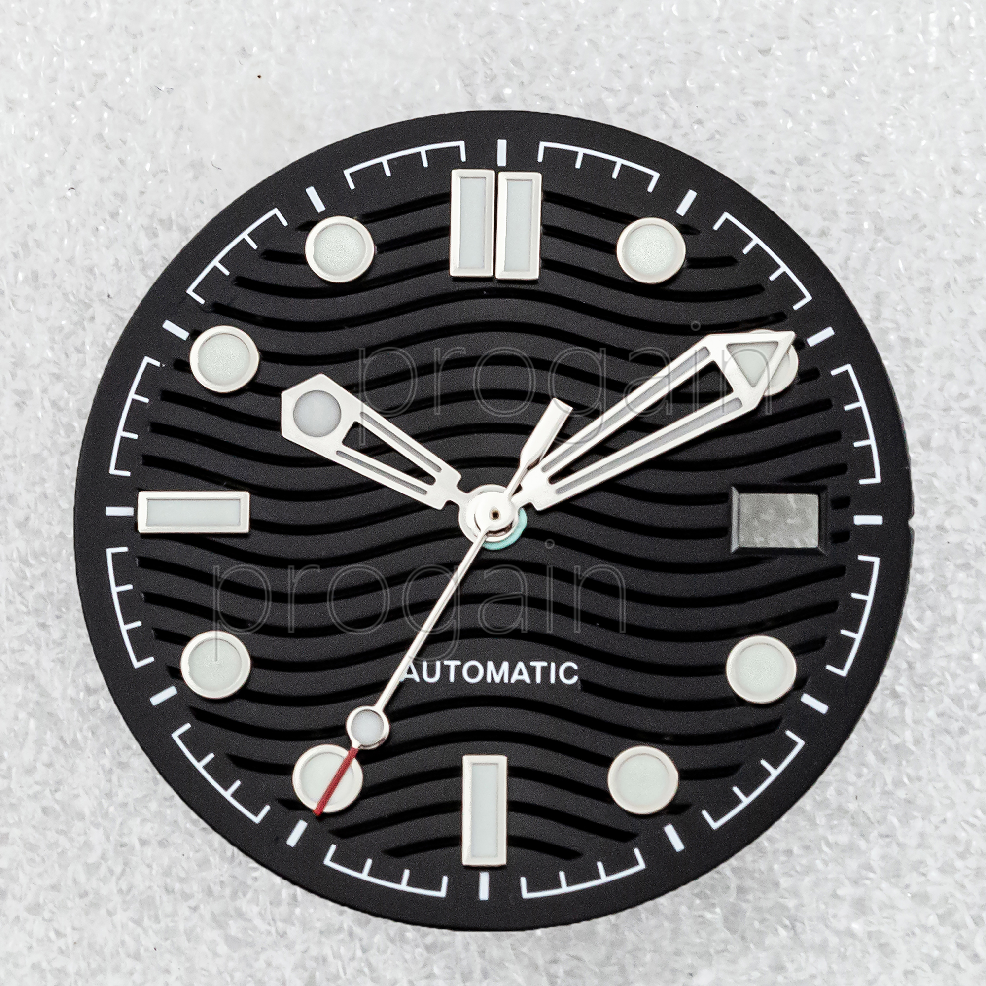 NH35 Dial Green Luminous Watch - Luminous Dial Face 评论和价格