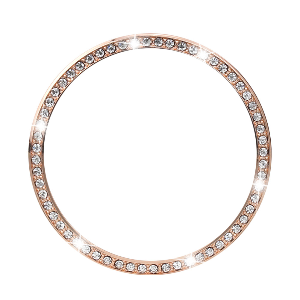 Shiny Metal Bling Watch Bezel  - Smartwatch Ring Watches 评论和价格