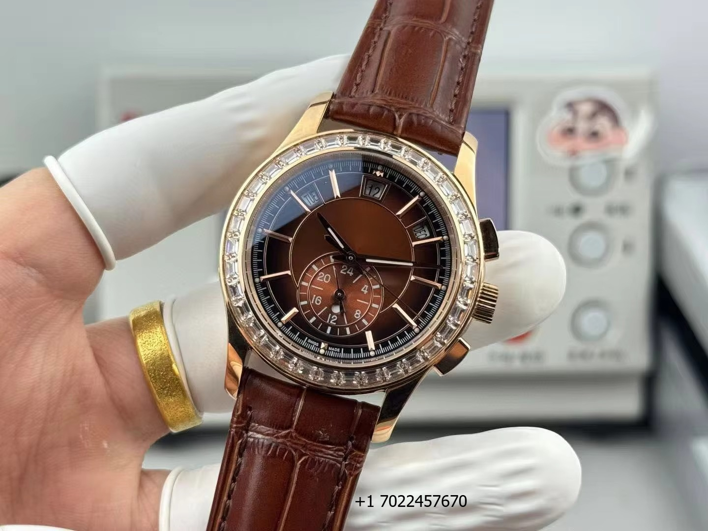 High-end Designer Style Busine - Leather Watch Strap 评论和价格