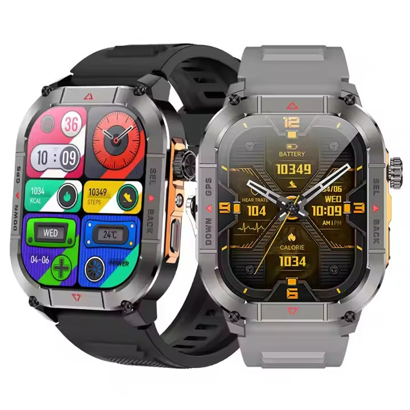New HK84 Men Smart Watch AMOLE - Smartwatch Watches For Men With Gps 评论和价格