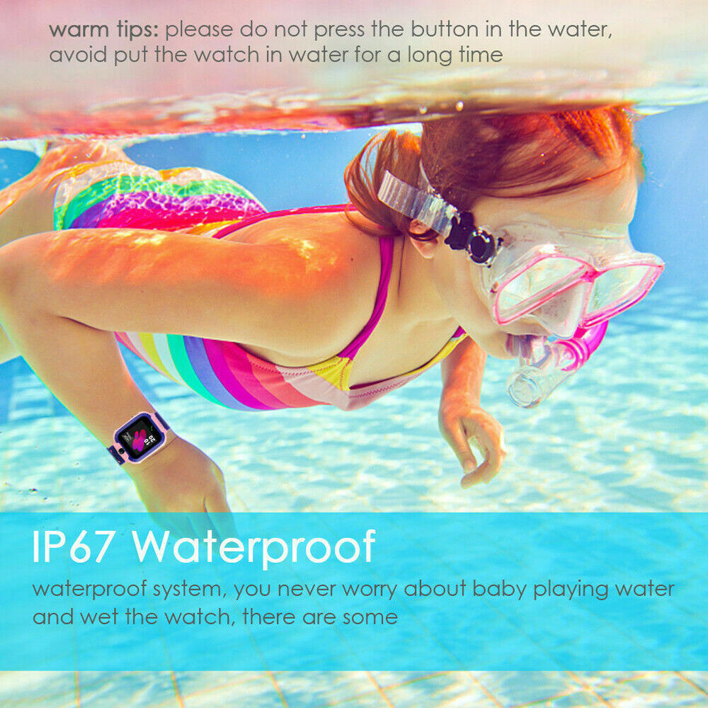 Q12 Kids Smart Watch 2G SOS Ca - Smartwatch Watches For Kid Boy Waterproof 评论和价格