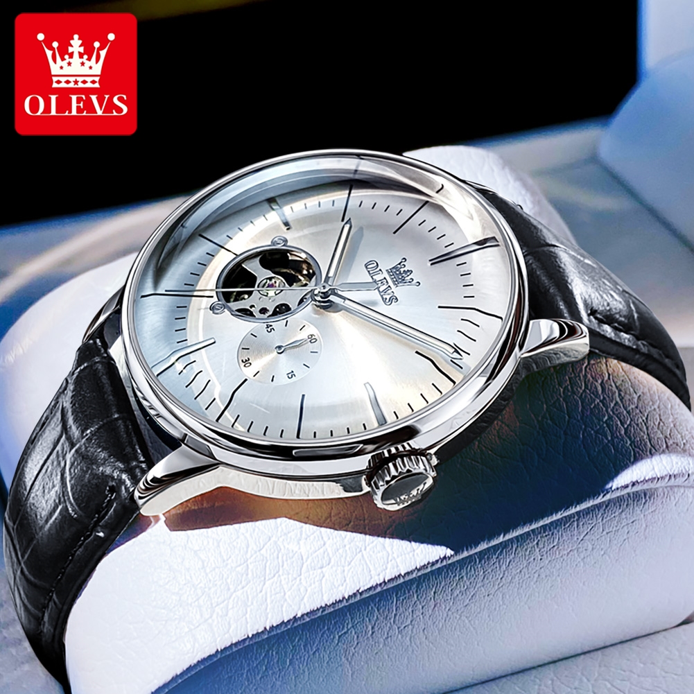 OLEVS Casual Fashion Men's Wat - Anti-Magnetic Watch 评论和价格