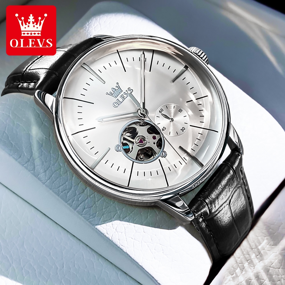 OLEVS Casual Fashion Men's Wat - Anti-Magnetic Watch 评论和价格