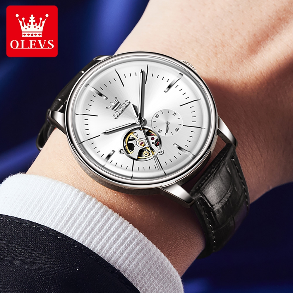 OLEVS Casual Fashion Men's Wat - Anti-Magnetic Watch 评论和价格