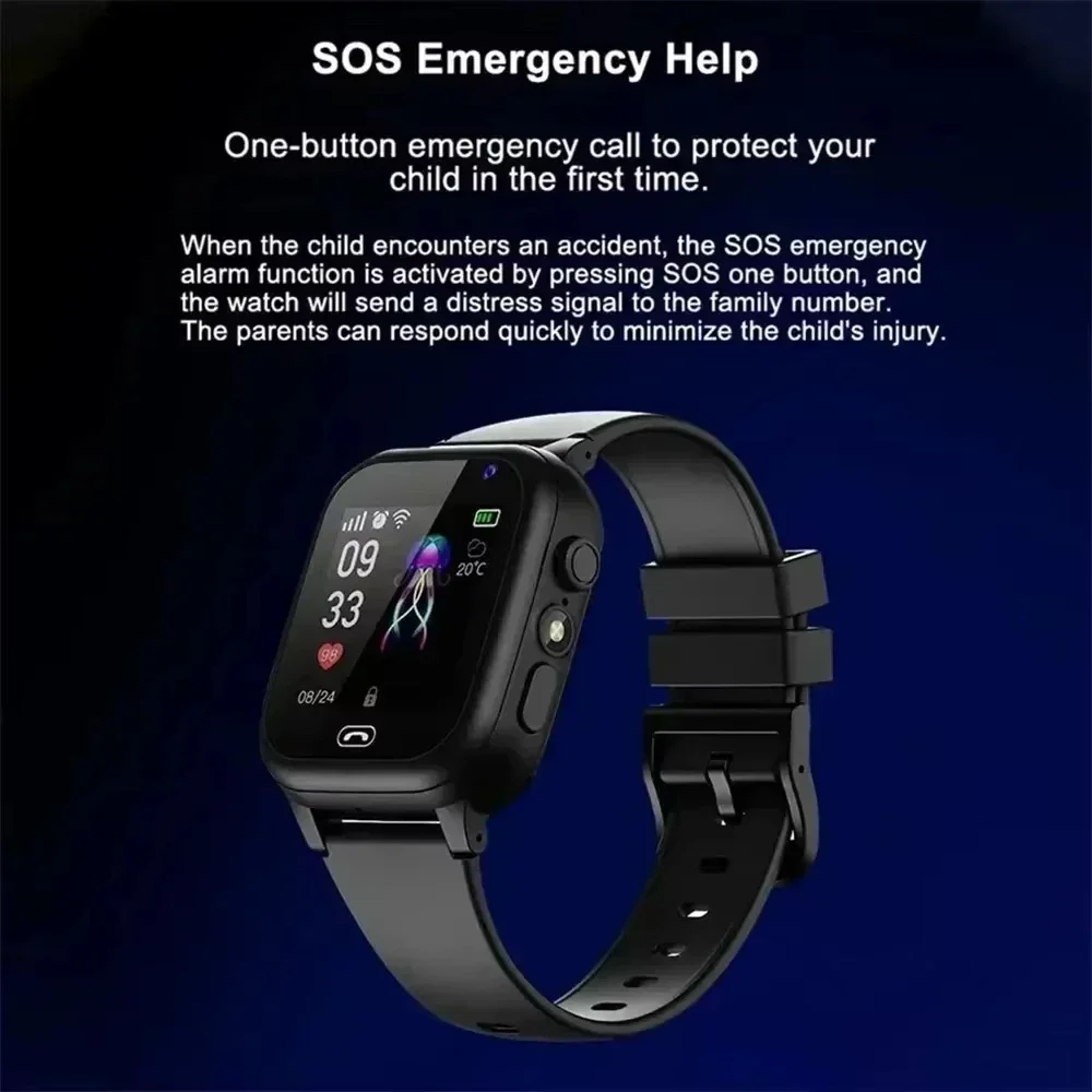 VIVO Mini Kids Phone 4G Kids S - Smartwatch Watches For Kid Boy Waterproof 评论和价格