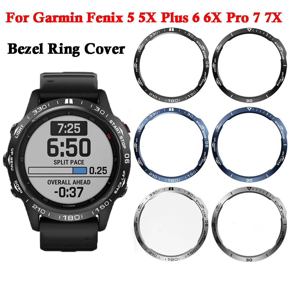 Bezel for Garmin Fenix 7 7X 6  - Smartwatch Ring Watches 评论和价格
