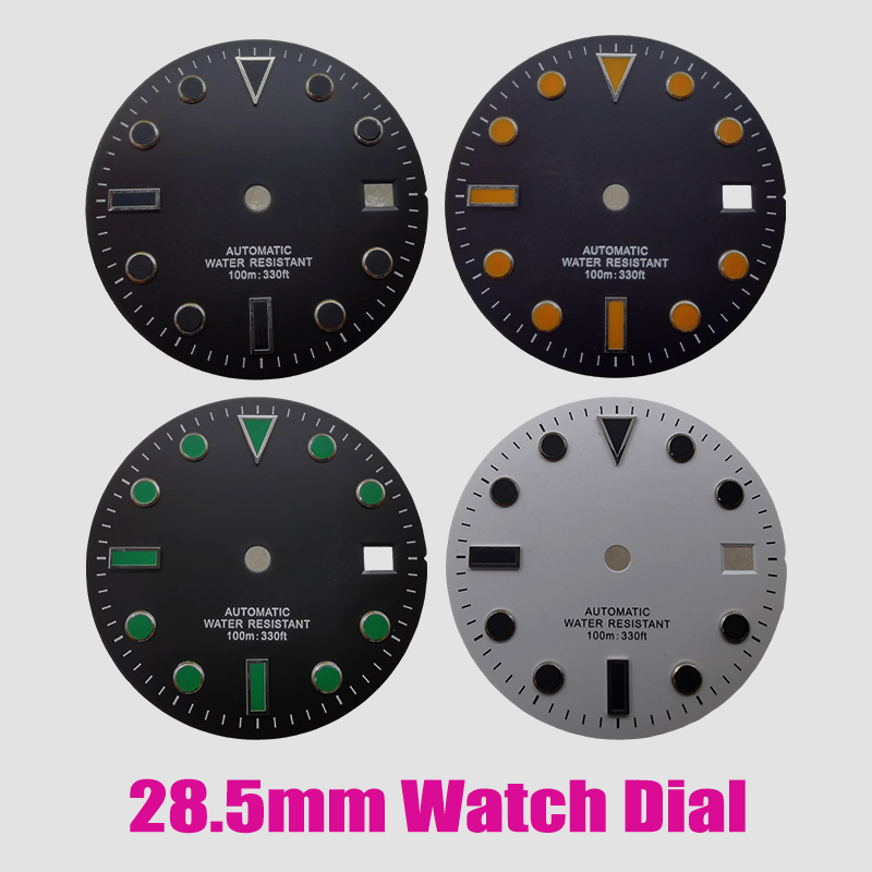 Dia 28.5mm NH35 Dial 8215 ETA  - Luminous Dial Face 评论和价格