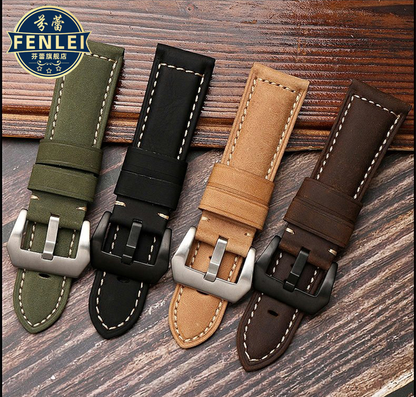 DIY XL extended lenght 135mm 1 - Leather Watch Strap 评论和价格