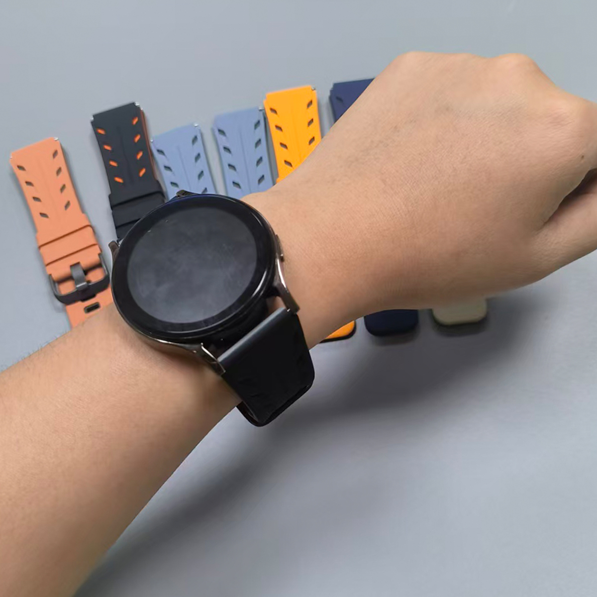 22mm Silicone Strap For POLAR  - Titan Watches Smartwatch 评论和价格