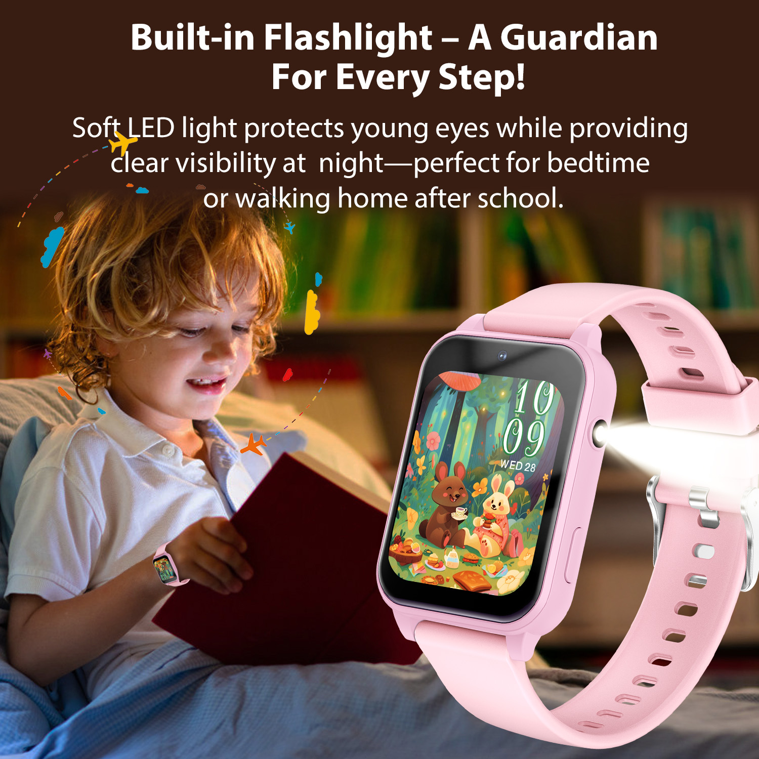 2026 New Children's Smart Watc - Smartwatch Watches For Kid Boy Waterproof 评论和价格
