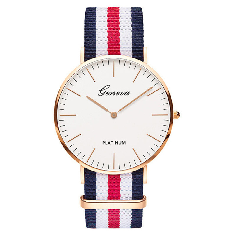 Classic Fashion Stripe Nylon B - Smartwatch Branded Watches For Women 评论和价格