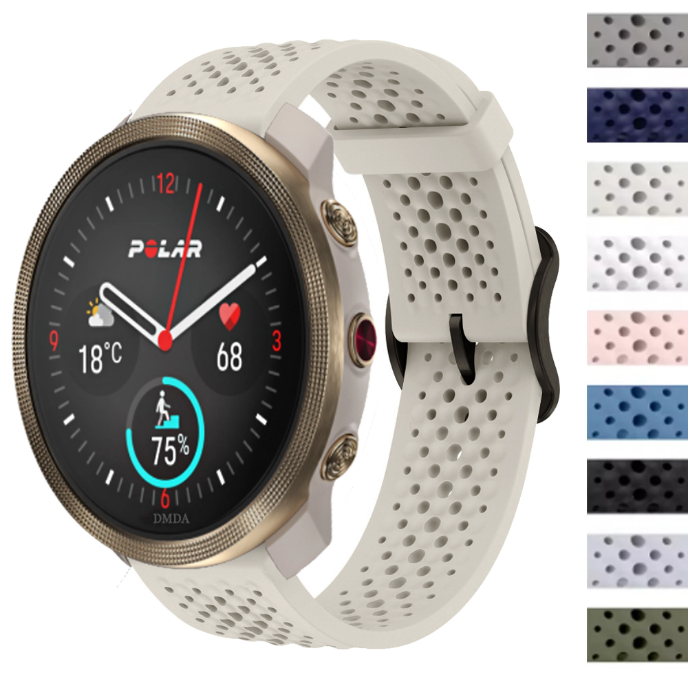 22mm Silicone Strap For Polar  - Titan Watches Smartwatch 评论和价格