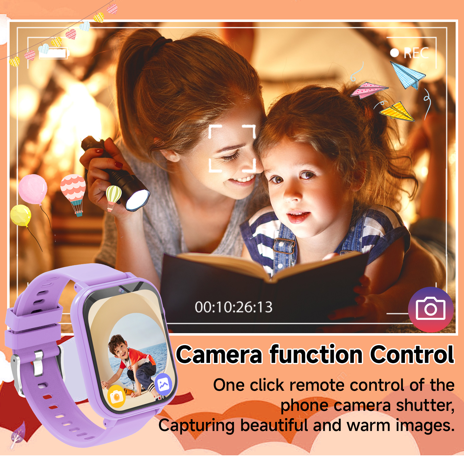 Kids Smart Watch with Camera f - Smartwatch Watches For Kid Boy Waterproof 评论和价格