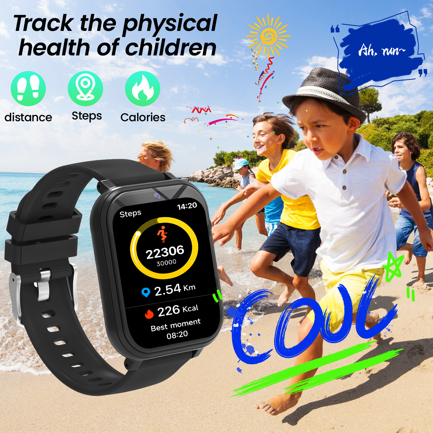 Kids Smart Watch with Camera f - Smartwatch Watches For Kid Boy Waterproof 评论和价格