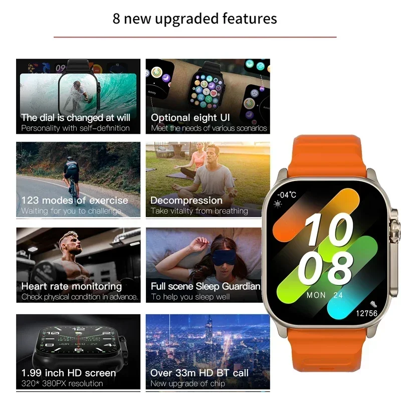 New Hello Plum Smart Watch Men - Smartwatch Watches For Men With Gps 评论和价格